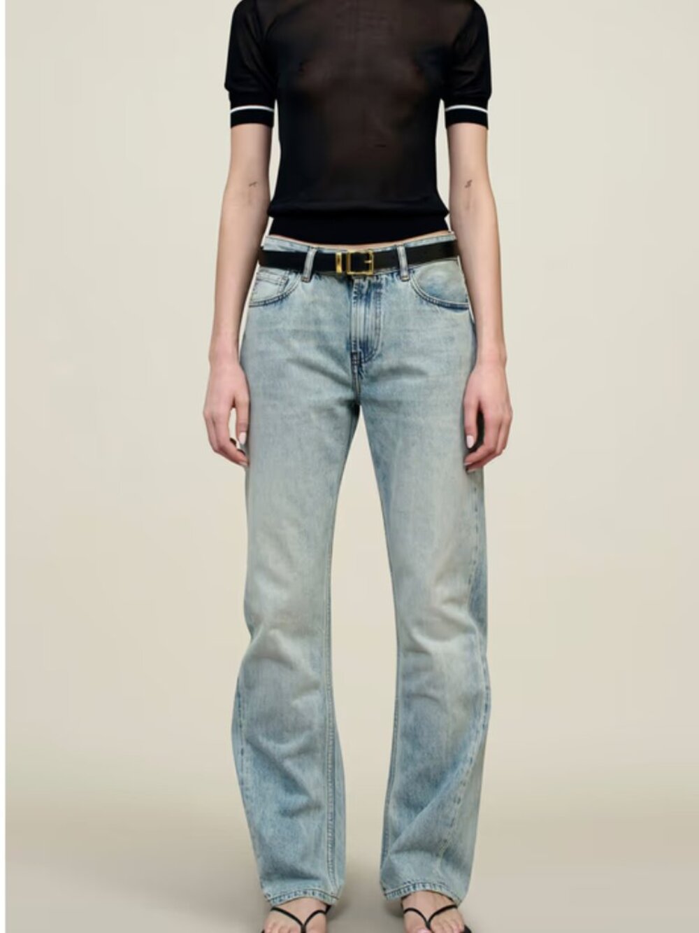 Kallmeyer Adina Low-Rise, Rigid Jean